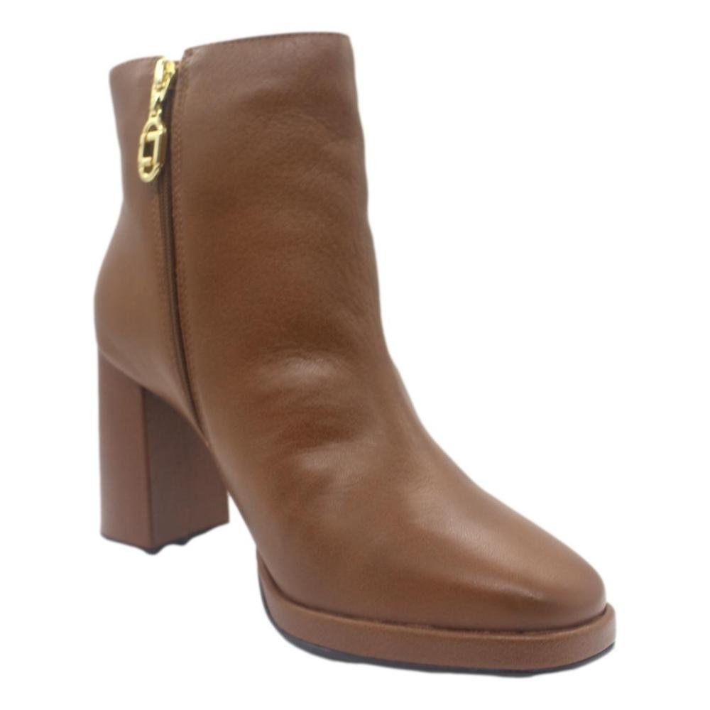 BOTA LUZ DA LUA MONTENAPOLEONE FEMININA Marrom 2