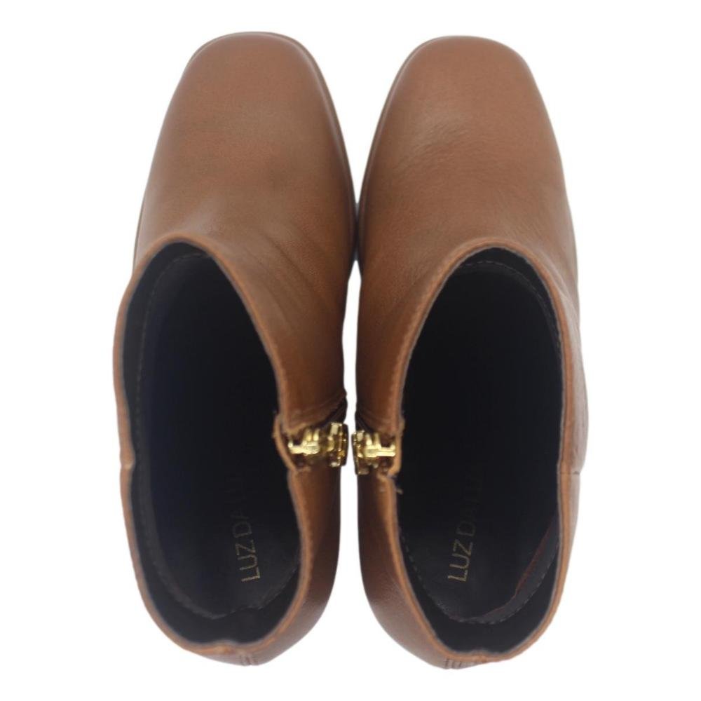 BOTA LUZ DA LUA MONTENAPOLEONE FEMININA Marrom 4