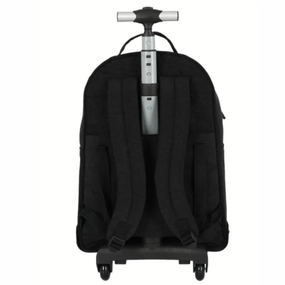 MOCHILA C/RODAS LUXCEL JUVENIL MENINO MC49153UP Preto 3