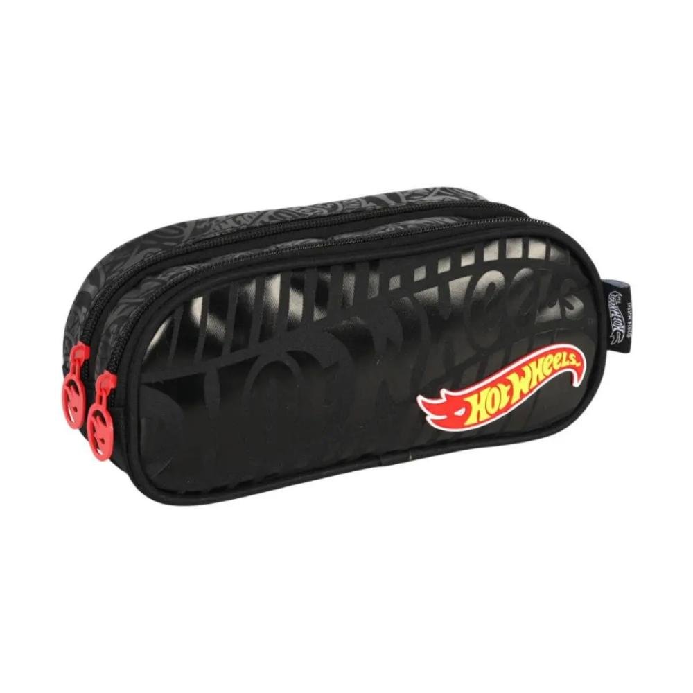 ESTOJO UP4YOU HOTWHEELS INFANTIL MENINO ET47785 Preto/Vermelho 4
