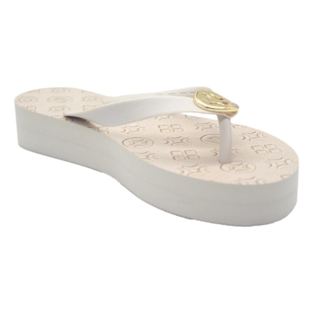 CHINELO LUZ DA LUA RUBBER FEMININO Panna 2