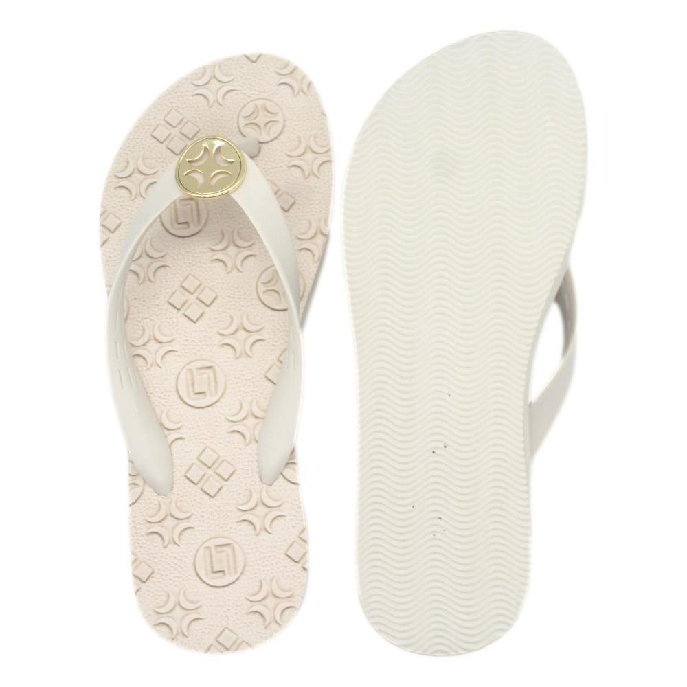 CHINELO LUZ DA LUA RUBBER FEMININO Panna 5