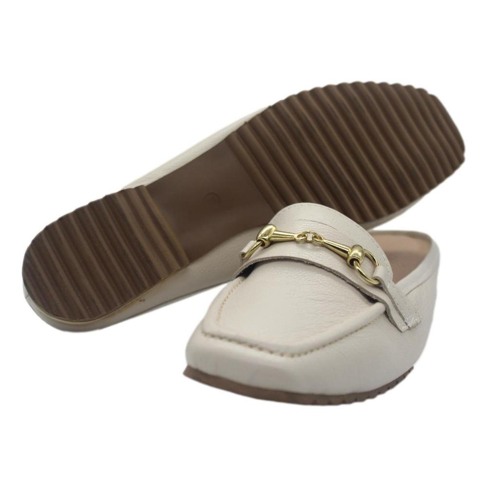 MULE ELOISA CARRE FEMININO 1122 Branco 4
