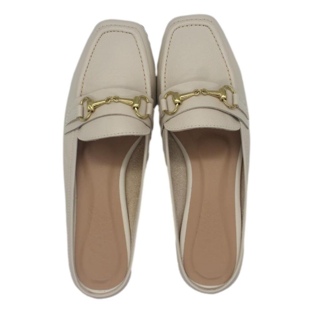 MULE ELOISA CARRE FEMININO 1122 Branco 5