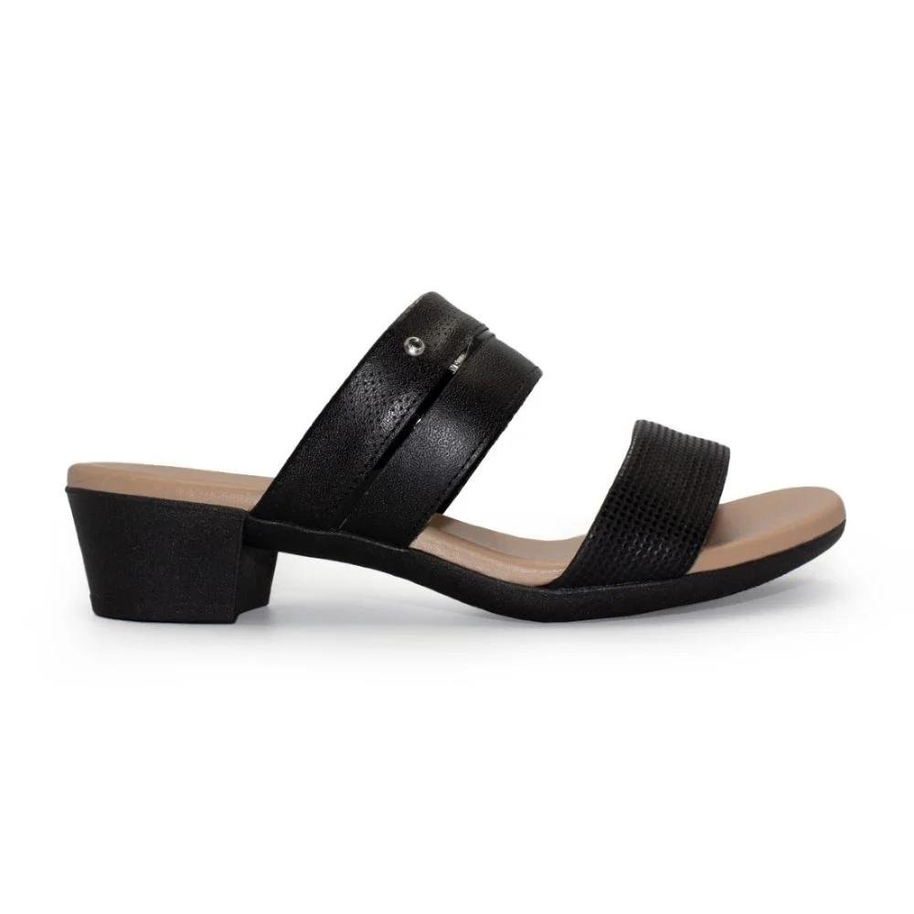 TAMANCO COURO USAFLEX FEMININO MM0804 Preto 1