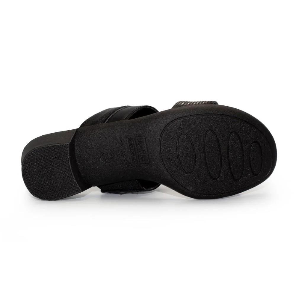 TAMANCO COURO USAFLEX FEMININO MM0804 Preto 5
