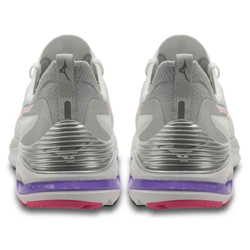 TÊNIS MIZUNO MIRAI 7 FEMININO 101012012 Branco/Rosa 4