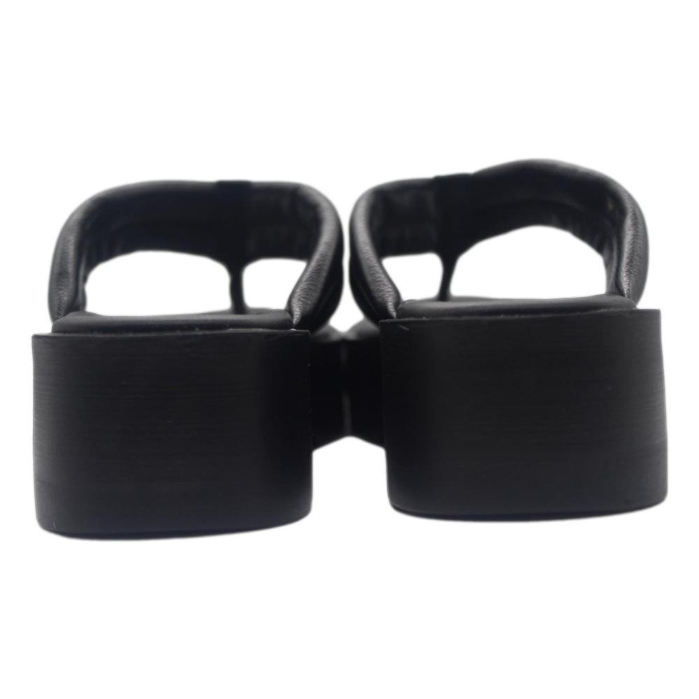 CHINELO FLATFORM LUZ DA LUA SAARA FEMININO Preto 4