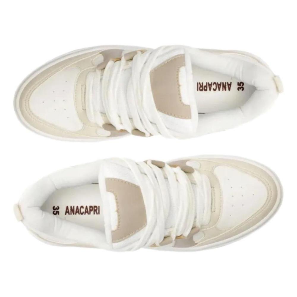 TÊNIS ANACAPRI IVY MAXI FEMININO C305330004 Branco 3