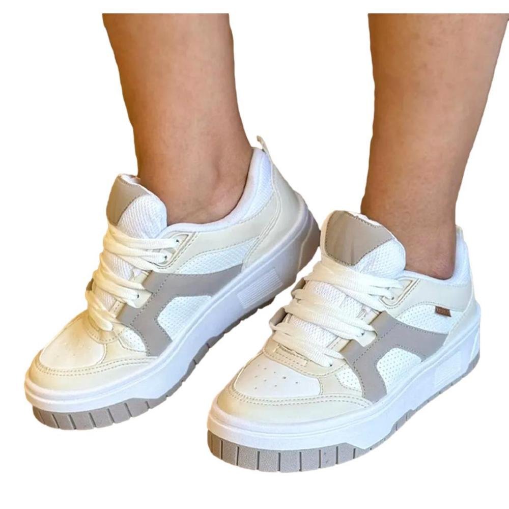 TÊNIS ANACAPRI IVY MAXI FEMININO C305330004 Branco 4