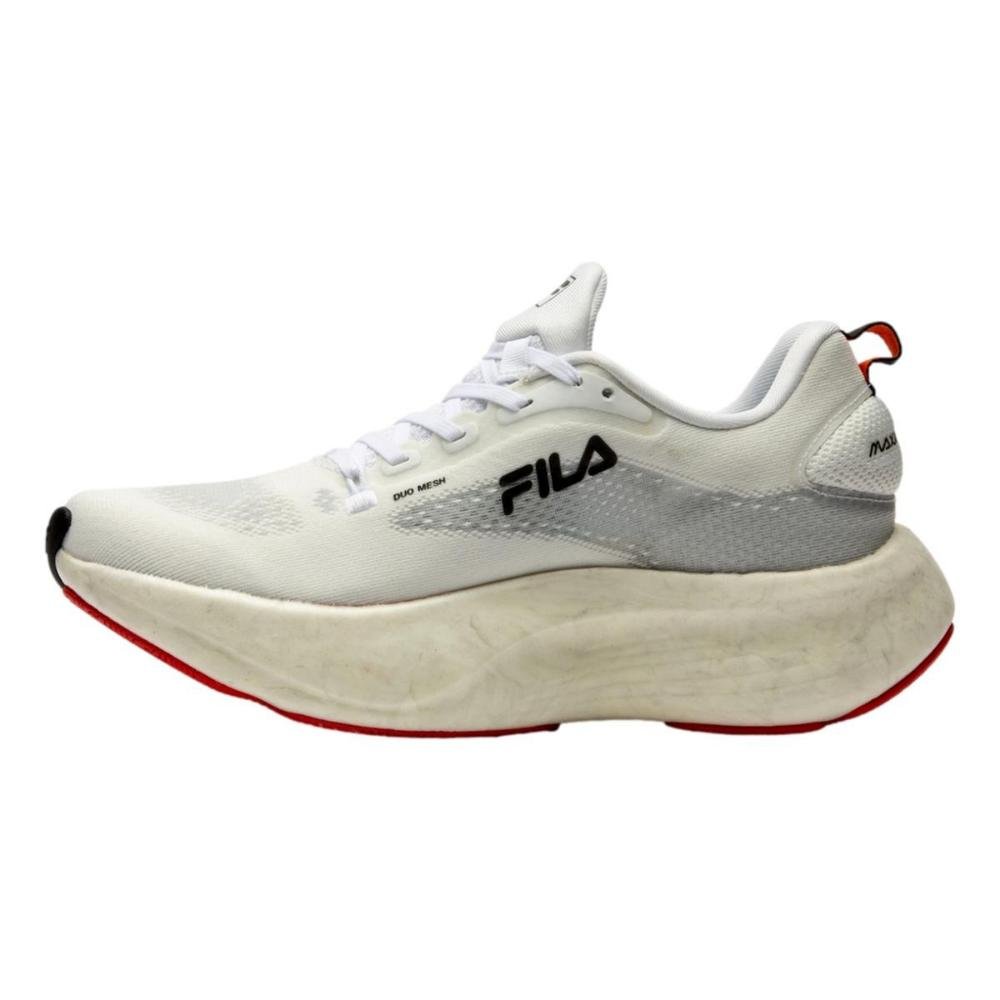 TÊNIS FILA FLOAT MAXXI 2 PRO MASCULINO F01R00116 Branco/Vermelho/Laranja 2