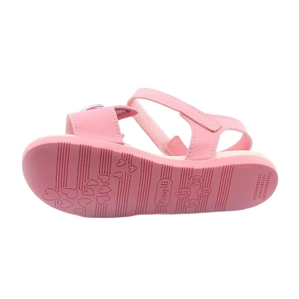 SANDÁLIA PAPETE PAMPILI FLY MINI INFANTIL MENINA 639.058 Rosa 5