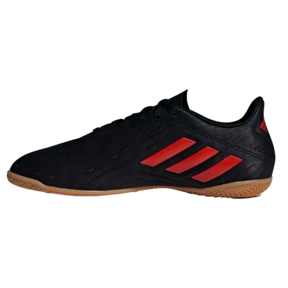 CHUTEIRA  ADIDAS FUTSAL MASCULINO DEPORTIVO  FV7922 Preto/Vermelho 2