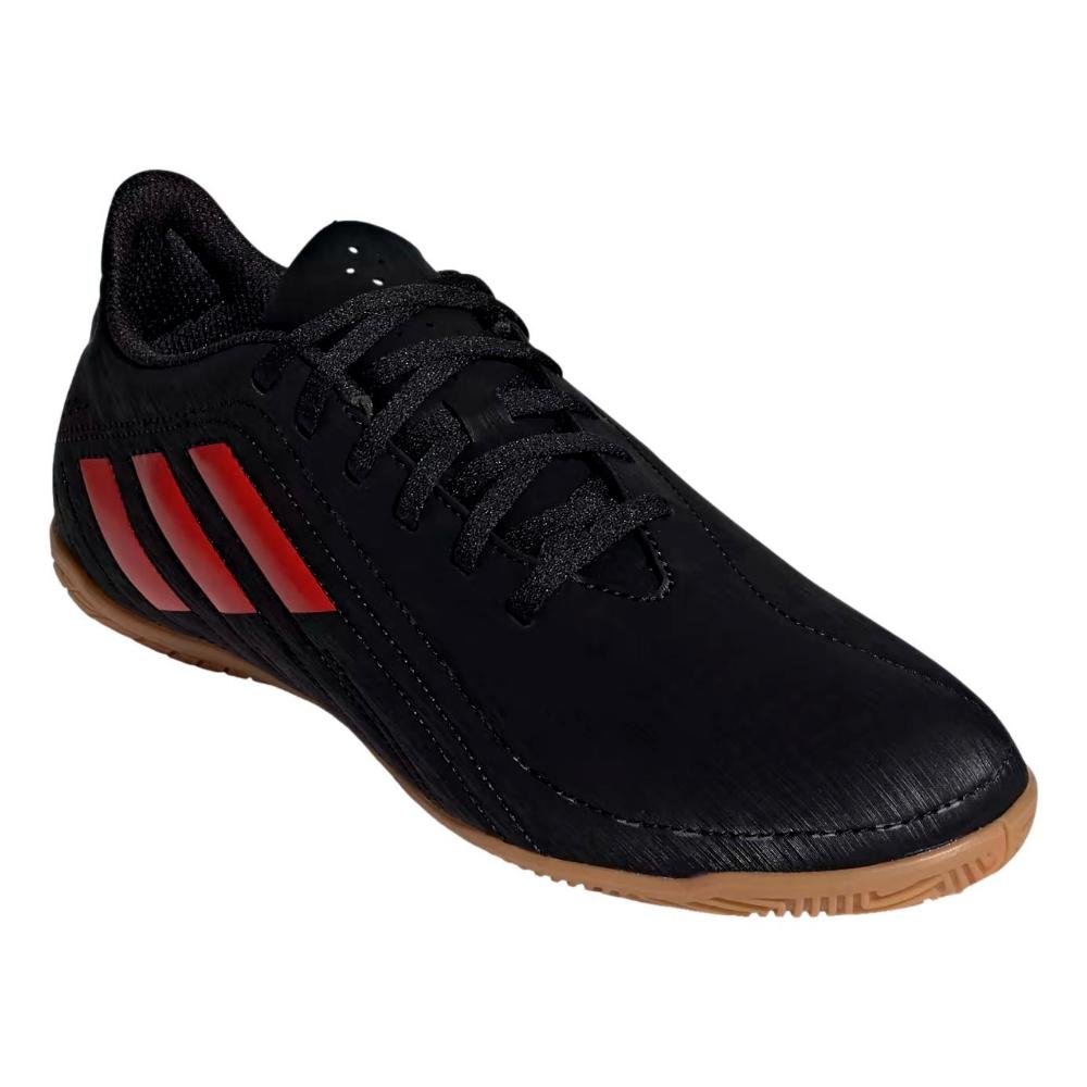 CHUTEIRA  ADIDAS FUTSAL MASCULINO DEPORTIVO  FV7922 Preto/Vermelho 3