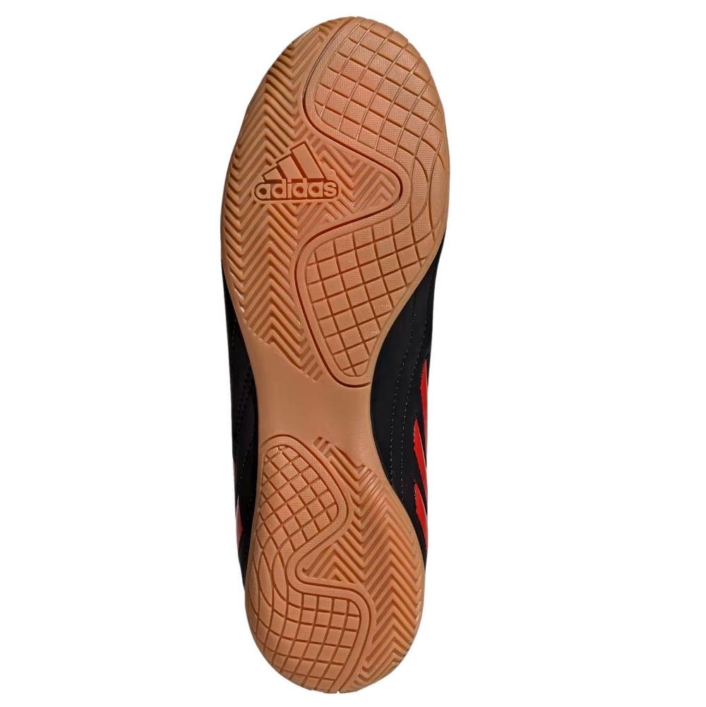 CHUTEIRA  ADIDAS FUTSAL MASCULINO DEPORTIVO  FV7922 Preto/Vermelho 5