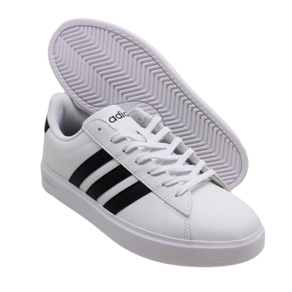 TÊNIS ADIDAS MASCULINO GRAND COURT 2.0 GW9195 Branco 5