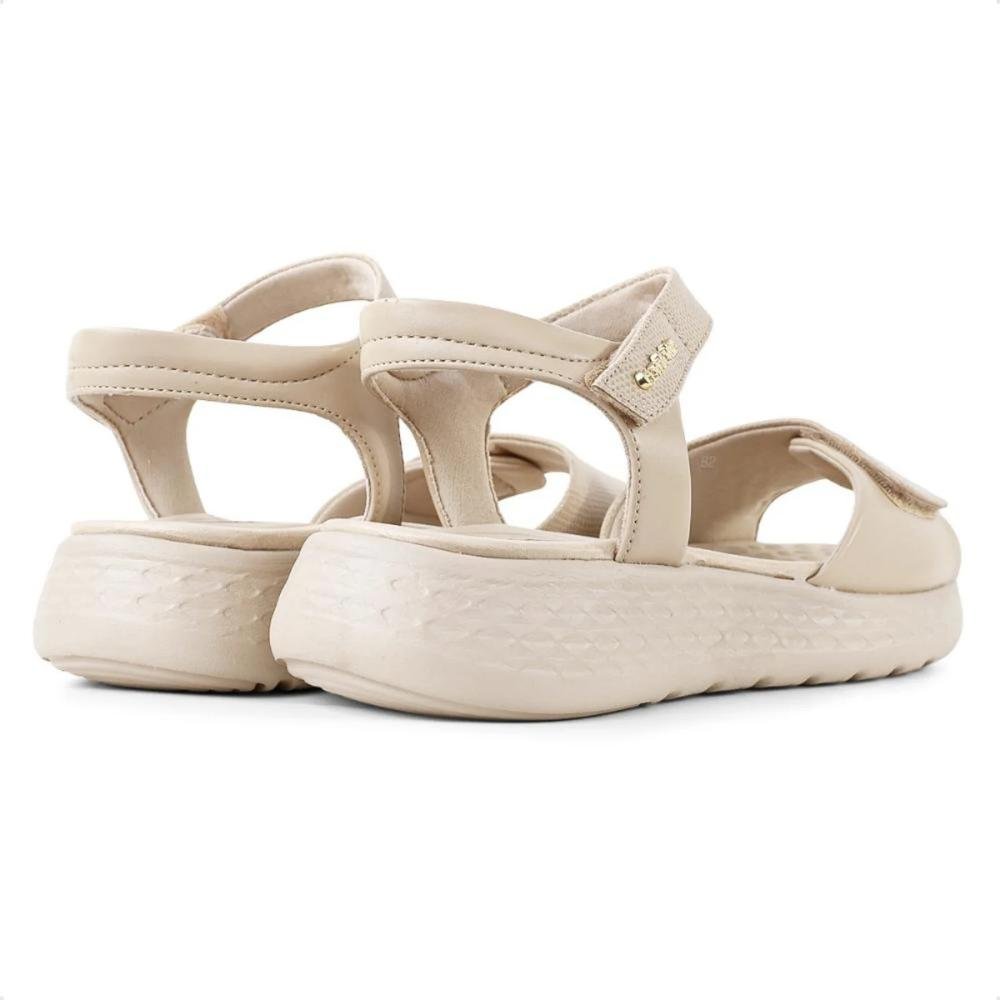 SANDÁLIA COMFORTFLEX PAPETE FEMININA 2547305 Bege 4
