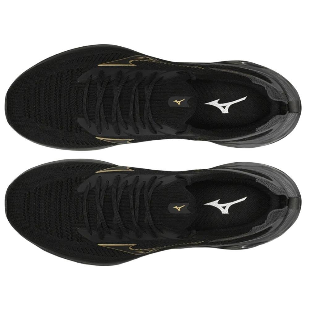 TÊNIS MIZUNO MIRAI 7 MASCULINO 101012012/2 Preto/Dourado 3