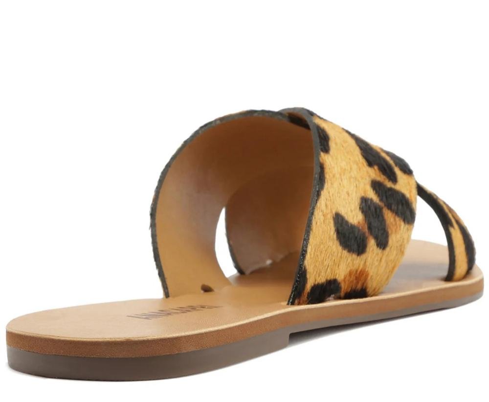 CHINELO ANACAPRI SLIDE TIRAS CRUZADAS ANIMAL PRINT FEMININO C300140004/2 Animal Print 2