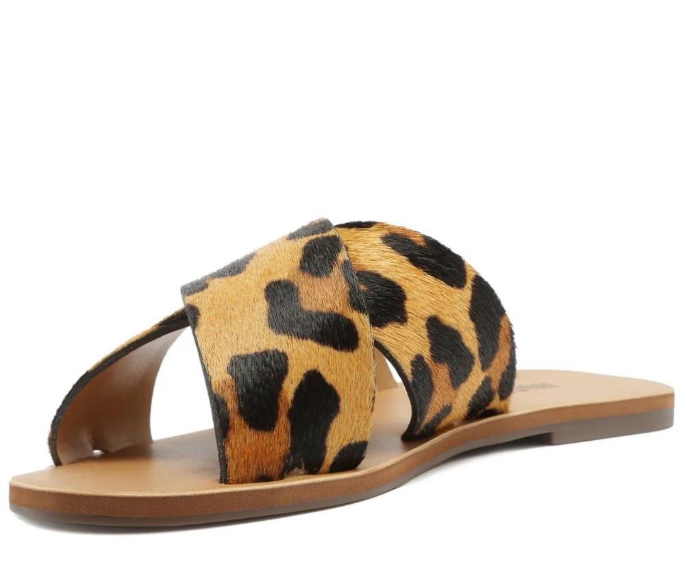 CHINELO ANACAPRI SLIDE TIRAS CRUZADAS ANIMAL PRINT FEMININO C300140004/2 Animal Print 3