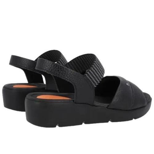 SANDALIA USAFLEX COURO AL4304 Preto 3