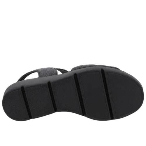 SANDALIA USAFLEX COURO AL4304 Preto 4