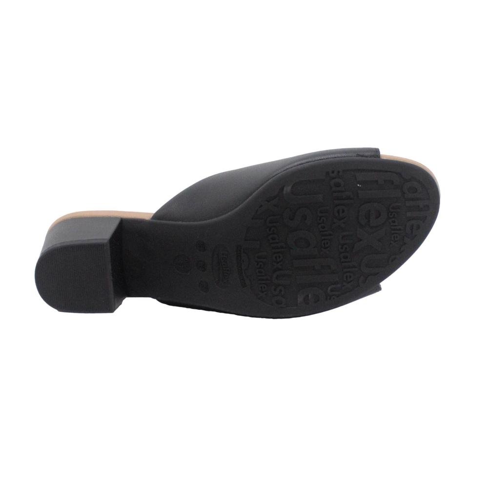 TAMANCO SALTO BLOCO COURO PRETO BÁSICO  Y8216 Preto 4