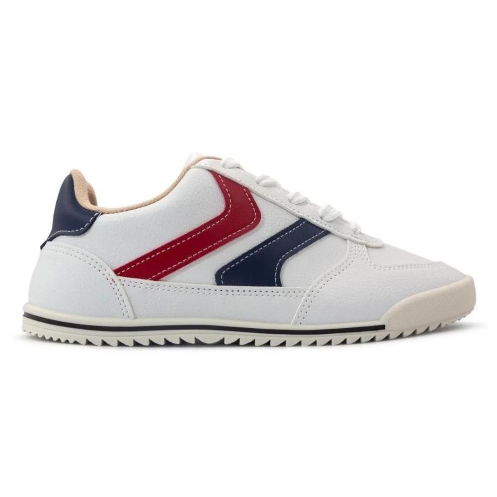 TÊNIS MOLECA FEMININO 5818.101 Branco/Azul/Vermelho 4