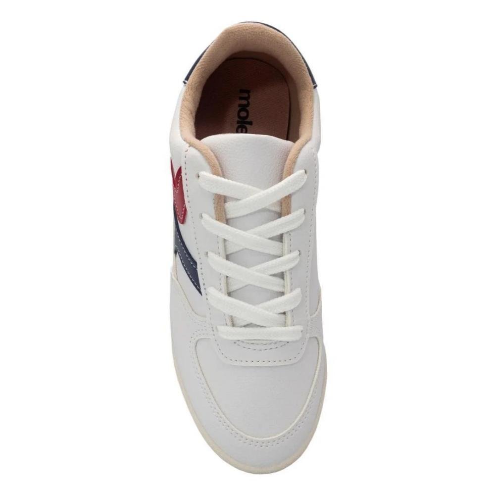 Cor Branco/Azul/Vermelho