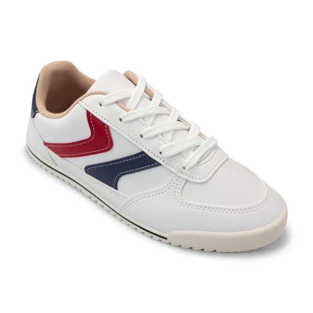 TÊNIS MOLECA FEMININO 5818.101 Branco/Azul/Vermelho 2