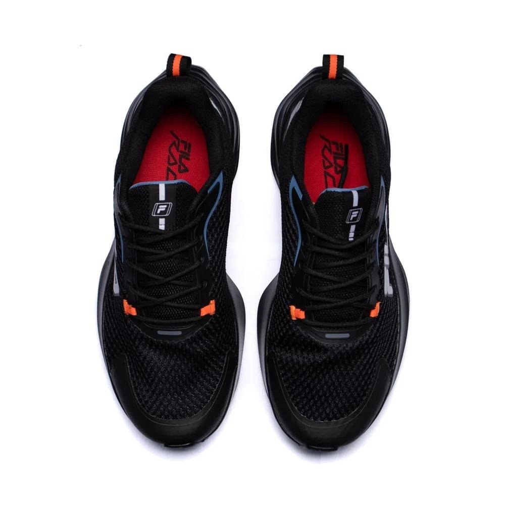 TÊNIS FILA MASCULINO RACER COMET F01R00118 Preto/Chumbo/Coral 4