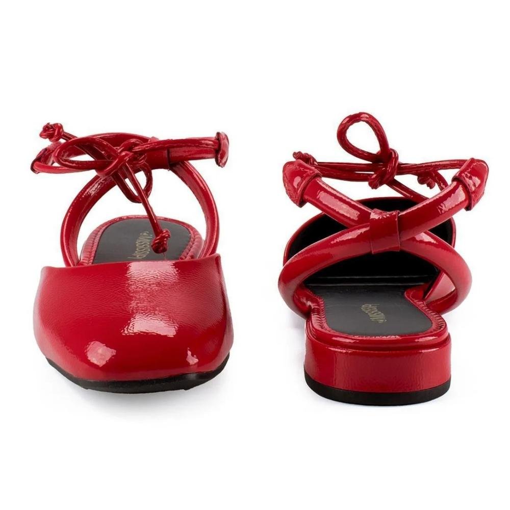 SAPATILHA MISSISSIPI SLINGBACK FEMININA MC954 Vermelho 4