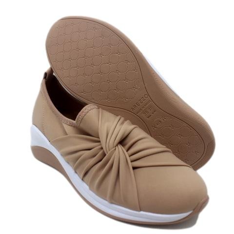 TÊNIS AREZZO FEMININO A11303 Nude 6