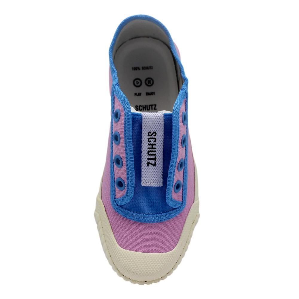 TÊNIS SCHUTZ INFANTIL FEMININO S214800001 Rosa/Azul 3