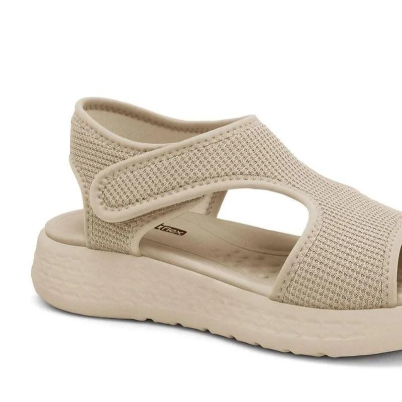 SANDÁLIA PAPETE COMFORTFLEX FEMININA 2547304 Bege 4