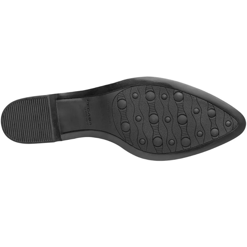 BOTA FEMININO PEGADA CANO MEDIO COURO 280901 Preto 4