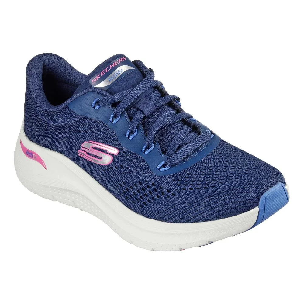 TÊNIS SKECHERS ARCH FIT 2.0 FEMININO 150051 Marinho/Fúcsia 5