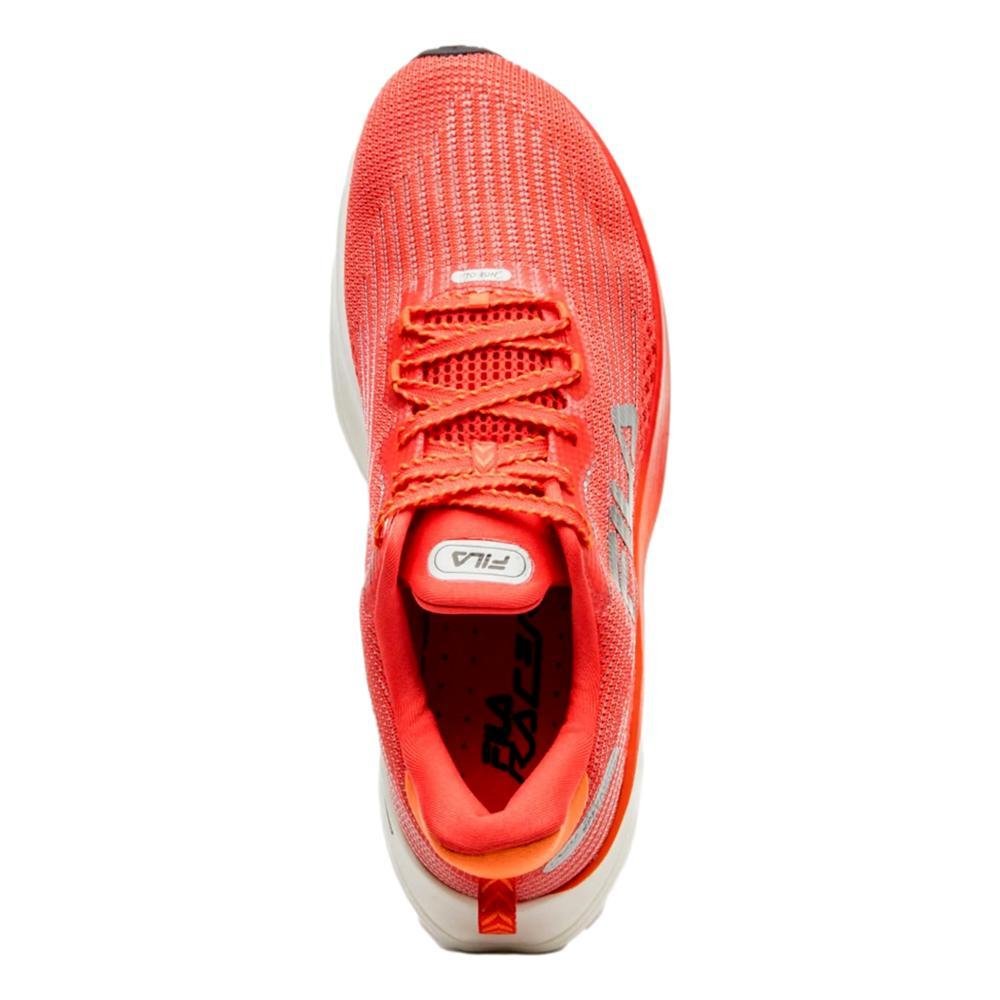 TÊNIS FILA RACER SPEEDZONE MASCULINO F01R00142 Vermelho/Laranja 4