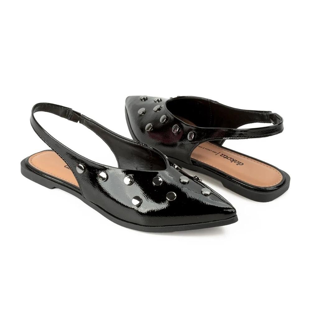 SAPATILHA DAKOTA SLINGBACK FEMININO D0213 Preto 3