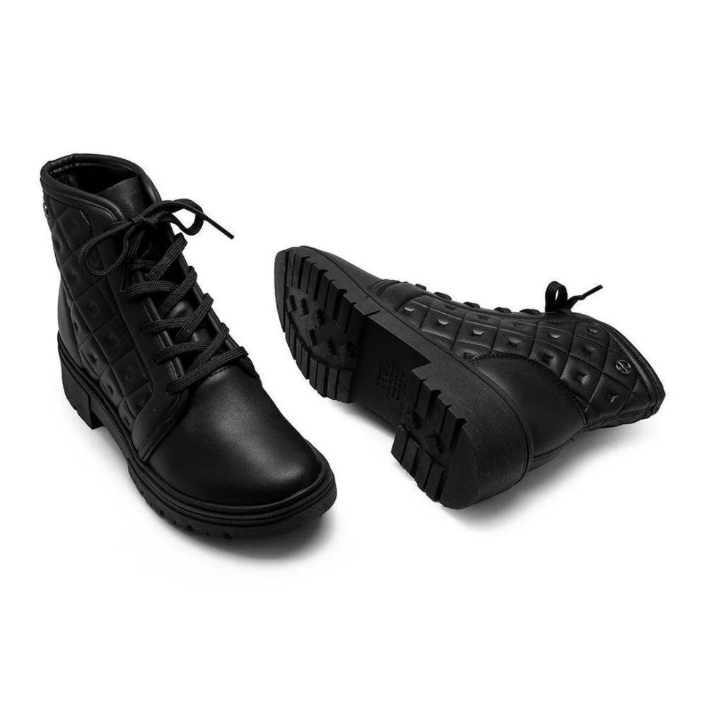 BOTA DAKOTA COTURNO FEMININO DA842 Preto 4