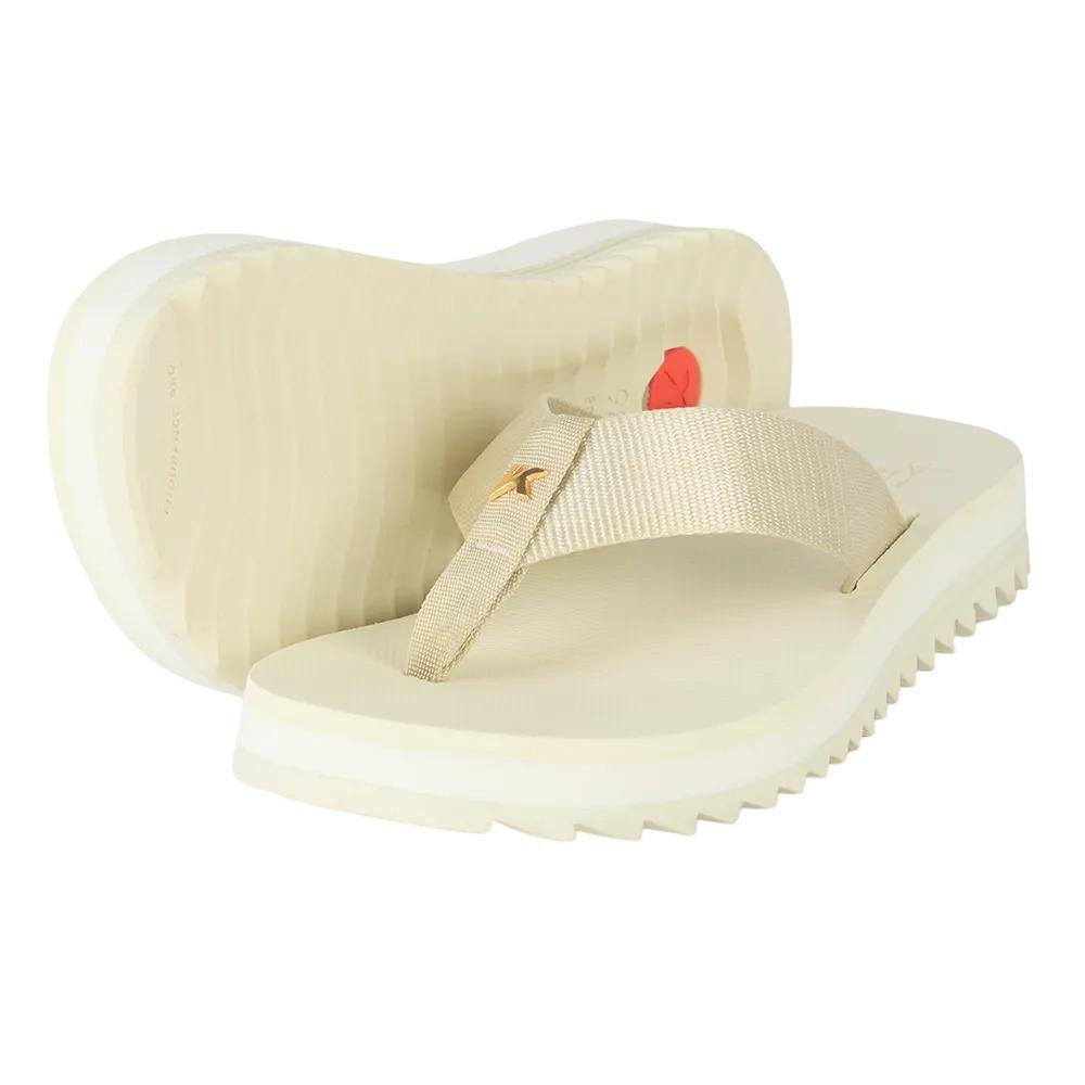 CHINELO KENNER FEMNINO ANITTA KYRA 1000071103 Bege/Branco 2