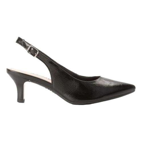 SAPATO DAKOTA SLINGBACK VERNIZ FEMININO D0092 Preto 1