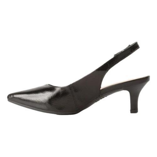 SAPATO DAKOTA SLINGBACK VERNIZ FEMININO D0092 Preto 2