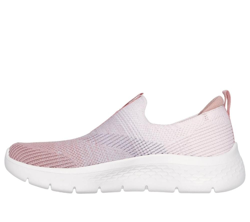TÊNIS FEMININO SKECHERS GO WALK FLEX 124827 Malva 2