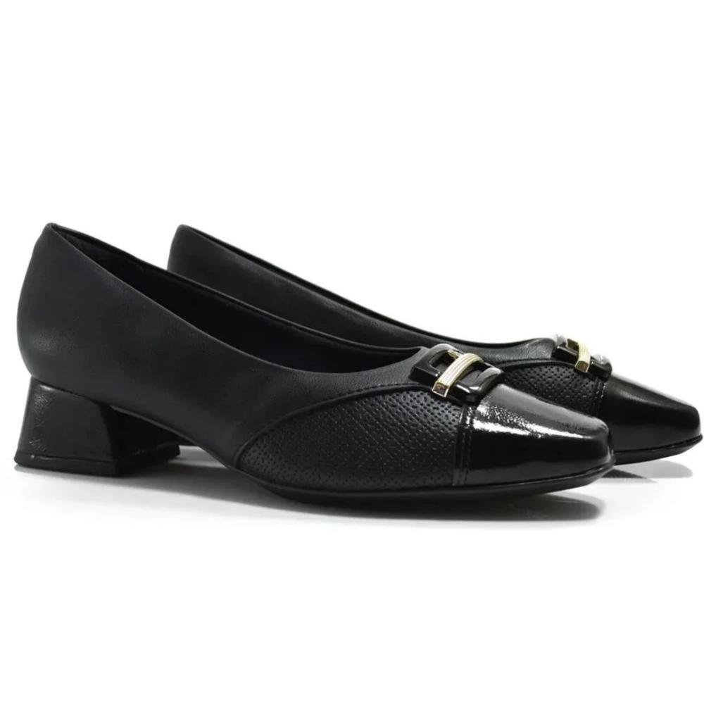 SAPATO PICCADILLY FEMININO 160097 Preto 4