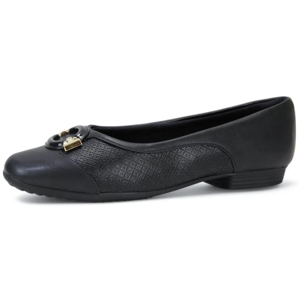 SAPATILHA PICCADILLY JOANETE FEMININO 250248 Preto 4
