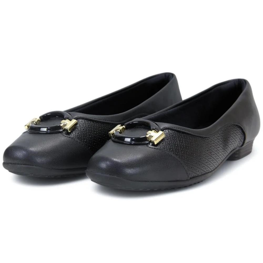 SAPATILHA PICCADILLY JOANETE FEMININO 250248 Preto 5