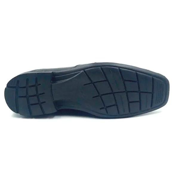 SAPATO PEGADA COURO MASCULINO 122326 Preto 3