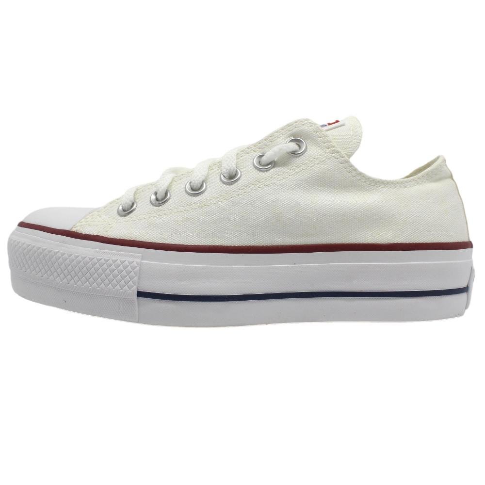 TÊNIS CONVERSE FEMININO FLATFORM CT0495 Branco 1