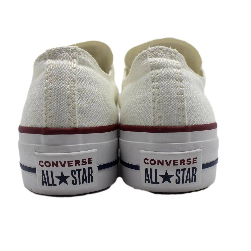 TÊNIS CONVERSE FEMININO FLATFORM CT0495 Branco 4
